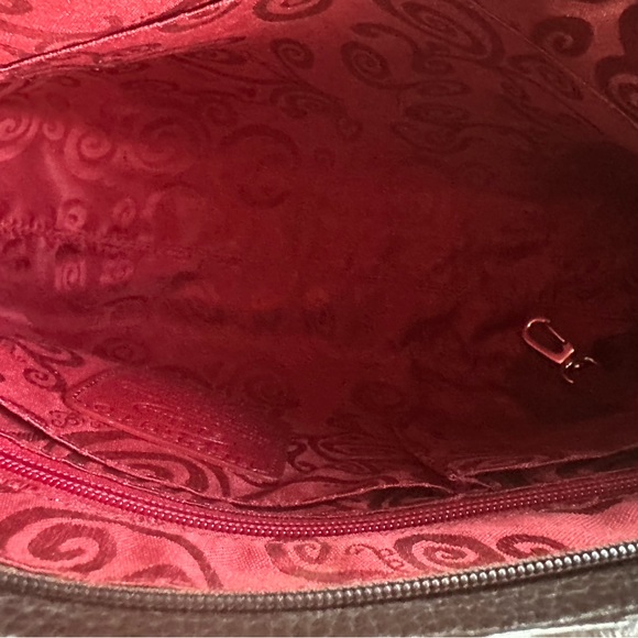 Gorgeous NWOT Brighton Brown Croc with Matching Checkbook Wallet - Picture 5 of 7